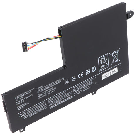 AccuCell Akku passend für Lenovo IdeaPad 330S-14IKB, Li-Polymer, 7,4V, 4050mAh, 30Wh