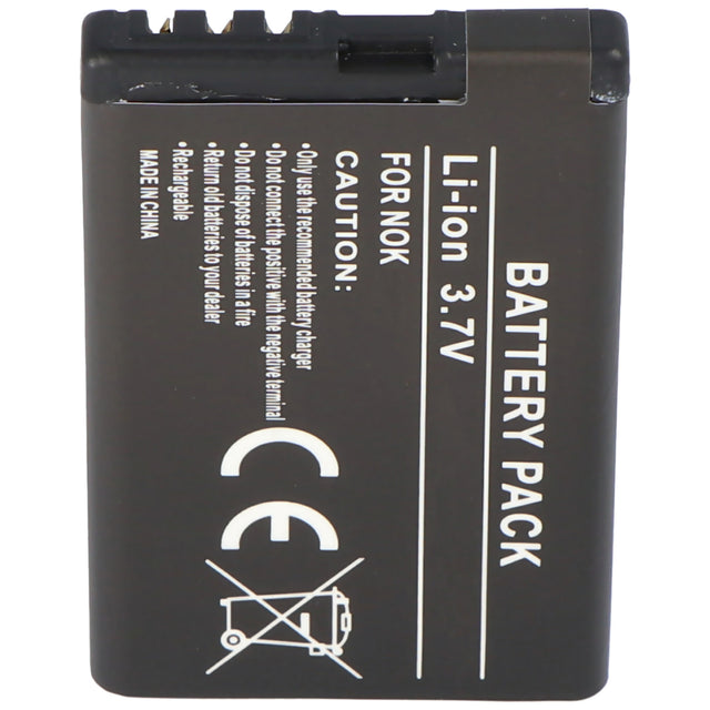 AccuCell Akku passend für Nokia 5220 XpressMusic Akku 6303 classic BL-5CT