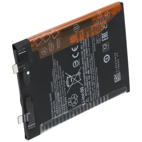 AccuCell Akku passend für Xiaomi Redmi Note 14 Pro, Li-Polymer, 3,91V, 5500mAh, 21,5Wh