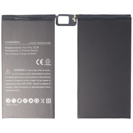 AccuCell Akku passend für den Apple iPad Pro 12.9 Akku A1577, A1584, A1652, iPad Pro, iPad Pro 12.9, iPad Pro 12.9"
