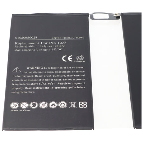 AccuCell Akku passend für den Apple iPad Pro 12.9 Akku A1577, A1584, A1652, iPad Pro, iPad Pro 12.9, iPad Pro 12.9"