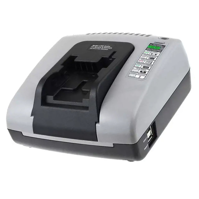 AccuCell Ladegerät passend für Black & Decker EPL14K, A1514L, ersetzt Black & Decker 90551475