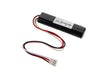 AccuCell Notleuchtenakku NiMH 4,8 V 1,6 Ah, passend für u. a Fischer AP-0480-0150-AA-NM05, mit JST VHR-3 Stecker