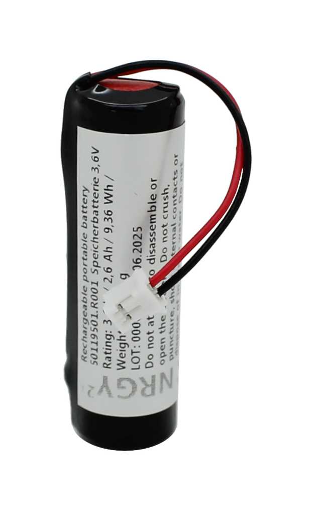 AccuCell Speicherbatterie 3,6V - 2600 mAh