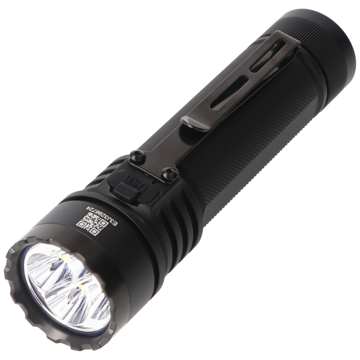AceBeam E75 Quad Core LED Taschenlampe schwarz