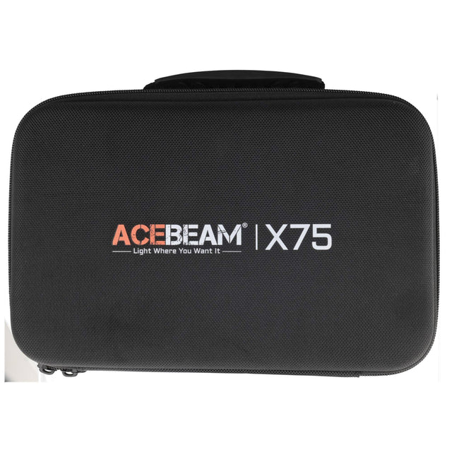 AceBeam X75-70.3 Limited Edition CAMO Blau/Gold – 67.000 Lumen, 100 Wh – Nur 4 Stück in Deutschland erhältlich