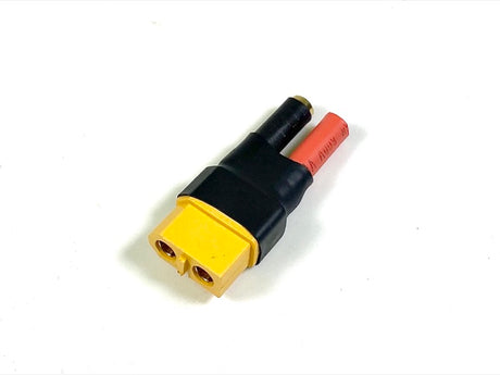 Absima Adapter 4mm Goldkontaktsteckern (M) auf XT60 (W) Kompakt-Version