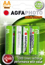 Agfaphoto Akku NiMH, Mignon, AA, HR06, 1.2V/2300mAh Value Energy, Retail Blister (4-Pack)