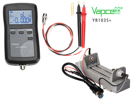 Vapcell YR-1035+ Innenwiderstand Tester Akkus bis 100 Volt