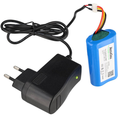 AccuCell Akku- und Ladegerätset für Gardena 08894-00 Akku, Gardena ComfortCut Akku-Set, für Gardena ComfortCut 8893, 8895 und Referenz 08894-00