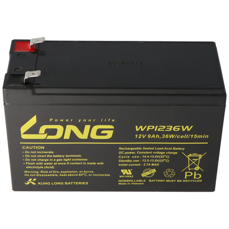 Kung Long Akku exakt passend für den Steripower Desinfektionsgerät Akku 12V mit bis zu 25% mehr Leistung