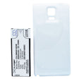 Akku mit Zusatzdeckel schwarz passend für Galaxy Note 4 Akku EB-BN916BBC 6000mAh, 97.90 x 39.56 x 11.30mm