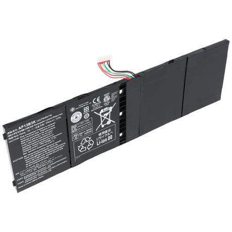 AccuCell Akku passend für ACER Aspire V5-573 Series, Li-ion, 15 Volt, 3490mAh, 53Wh, built-in, ohne Werkzeug