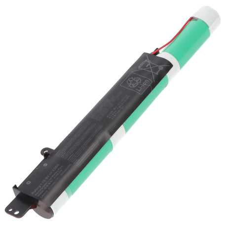 AccuCell Akku passend für ASUS X507UA, Li-Ion, 10,8V, 3000mAh, 32,4Wh