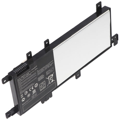 AccuCell Akku passend für ASUS X542, C21N1634, Li-Polymer, 7,6V, 5000mAh, 38,0Wh, built-in, ohne Werkzeug