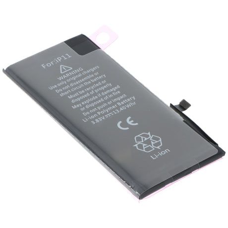 AccuCell Akku passend für Apple iPhone 11, Li-Polymer, 3,83V, 3500mAh, 13,4Wh, built-in, ohne Werkzeug