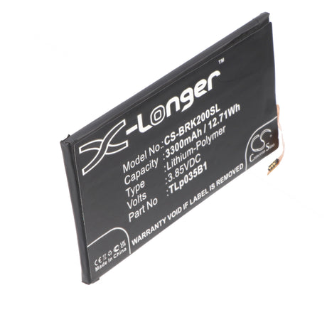 AccuCell Akku passend für BlackBerry KEY2, BBF100-1, BBF100-2, BBF100-4, BBF100-6, BBF100-8, BBF100-9, TLp035B1