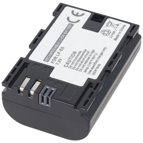 AccuCell Akku passend für Canon LP-E6, EOS 7D, EOS 5D MarkII, 1900mAh