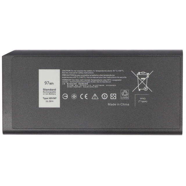 Akku passend für Dell Latitude 5404, 7404, Li-ion, 11,1V, 8740mAh, 97Wh
