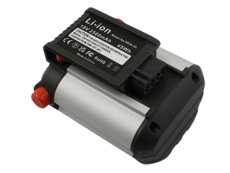 AccuCell Akku passend für Gardena HeartBeat System 18V, Li-ion, 18V, 2500mAh, 45Wh