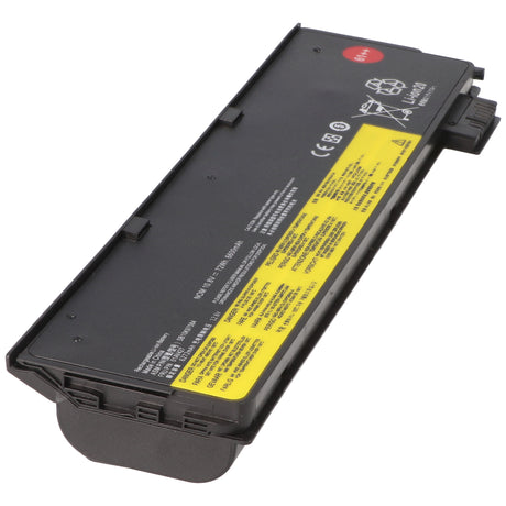 AccuCell Akku passend für Lenovo ThinkPad T470, T480, 61++ Li-Polymer, 10,8V 6600mAh, 72Wh