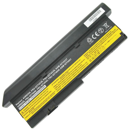 AccuCell Akku passend für Lenovo ThinkPad X200, 42T5434, 42R4536 10,8 Volt 7800mAh