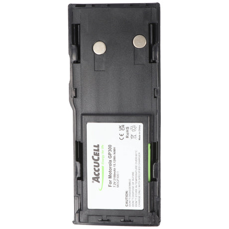AccuCell Akku passend für Motorola GP300 Akku GP600 HNN9628A NiMH 1800-2100mAh 7,2V