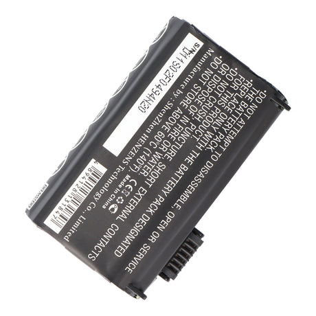 AccuCell Akku passend für Nautiz X7, Getac PS236, PS336, AdirPro PS236B Li-Ion, 3,7V 6800mAh, 25,2Wh