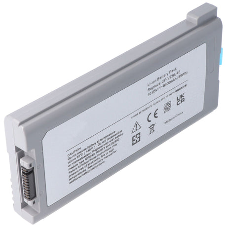 AccuCell Akku passend für Panasonic ToughBook CF53, Li-Ion, 10,65V, 8400mAh, 89,5Wh