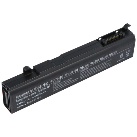 AccuCell Akku passend für Toshiba Tecra P10, P5, S4 mit 4400mAh