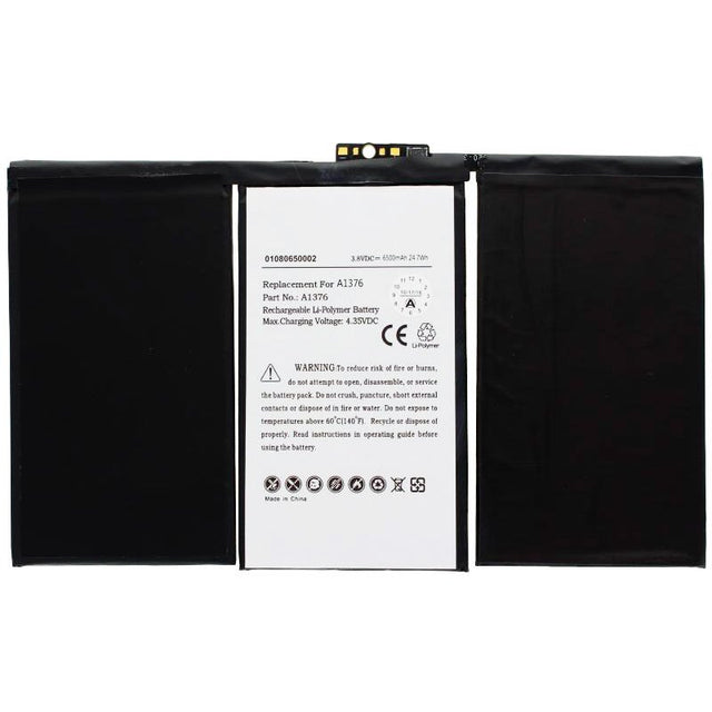 Akku passend für den Apple iPad 2 Akku 616-0561, A1316, A1376, A1395, A1396, A1397