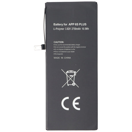 AccuCell Akku passend für den Apple iPhone 6S plus Akku 616-00045, 2750mAh max. 10.5Wh