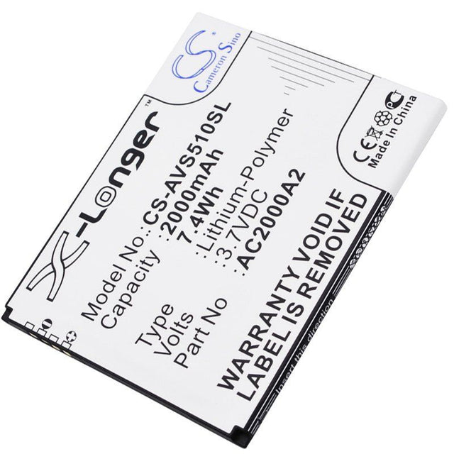 Akku passend für den Archos 50c Oxygen Akku AC2000A2
