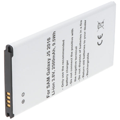 AccuCell Akku passend für den Samsung Galaxy J5 2016 Akku EB-BJ510CBC, EB-BJ510CBE, GH43-04601A