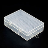 Soshine Akku-Aufbewahrungsbox für 4x 26650 transparent