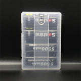 Soshine Akku-Aufbewahrungsbox für 4x 26650 transparent