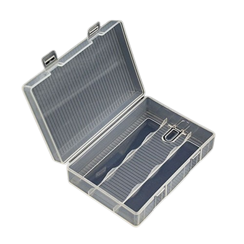 Soshine Akku-Aufbewahrungsbox für 4x 26650 transparent