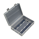 Soshine Akku-Aufbewahrungsbox für 4x 26650 transparent