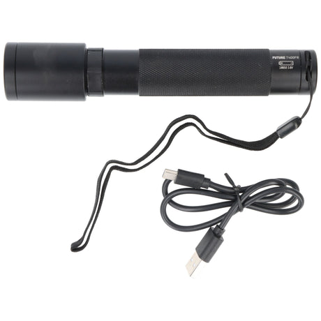 Ansmann LED-Taschenlampe T400FR, mit Fokussierung, 1000 Lumen, wiederaufladbar