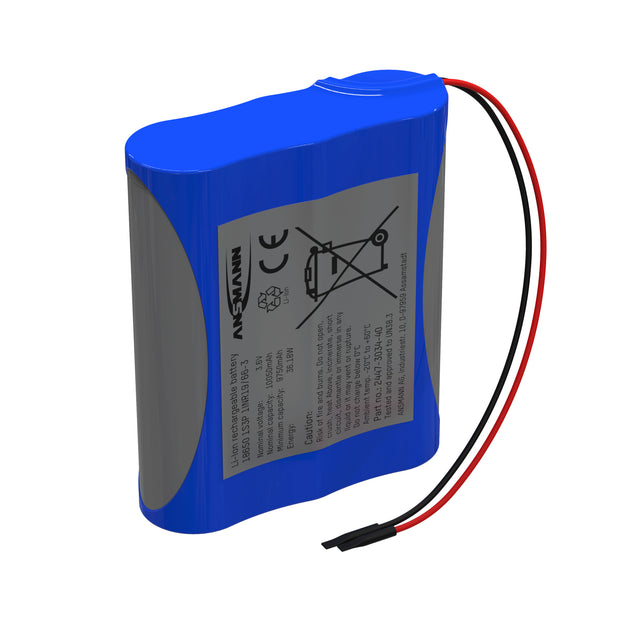 Ansmann Lithium-Ionen Akkupack 3,6 V/10050 mAh/1S3P, ideal für mobile Anwendungen