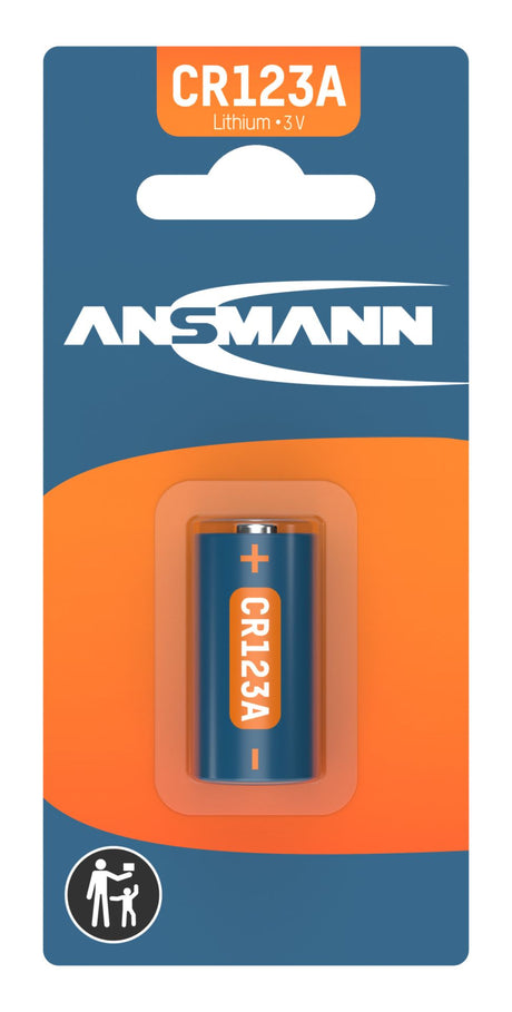 Ansmann Lithium Batterie CR123A, CR17335, 3 Volt