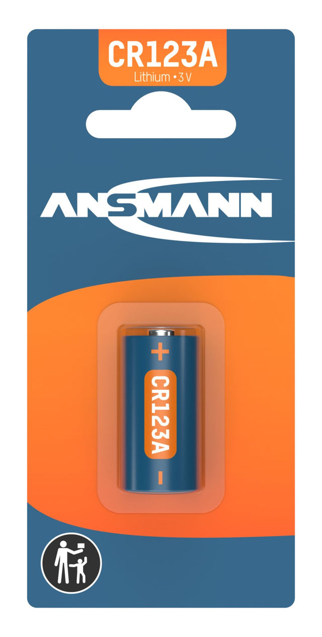 Ansmann Lithium Batterie CR123A, CR17335, 3 Volt