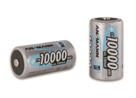 Ansmann NiMH-Akku Typ 10000 Mono 9300mAh, ein Stück