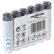 Ansmann NiMH Akku Micro AAA 800 mAh maxE, 1,2 Volt, 6er Sparpack, perfekt für den alltäglichen Gebrauch