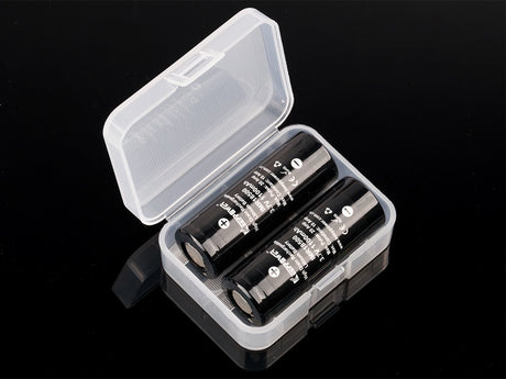 Plastikbox Soshine für 2x 18500 oder 3x 16340 transparent