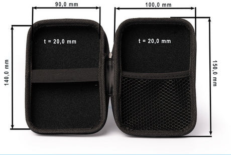 Vapcell Universal Softshell Aufbewahrungstasche für Zubehör & Akkus