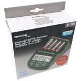 Technoline BC-700 Schnell-Ladegerät mit LCD-Display und Entladefunktion