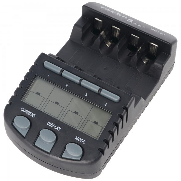 Technoline BC 700 Akku-Ladegerät schwarz mit 4x Panasonic eneloop Standard HR-4UTG und AccuCell AkkuBox AAA Micro