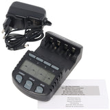 Technoline BC-700 Schnell-Ladegerät mit LCD-Display und Entladefunktion