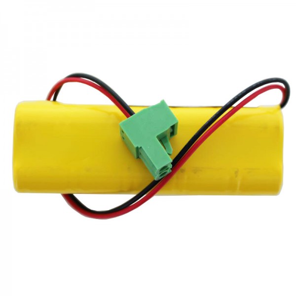 AccuCell Ersatz-Akku passend für Türsteuerung Besam 24V EMC, EMCM, EU-EUD 150mAh mit Kabel und Stecker